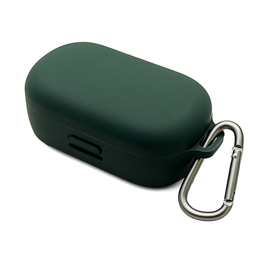 For Bose QuietComfort Earbuds Silicone Cover Bluetooth TWS Earphone Protective Sleeve Case with Anti-lost Buckle