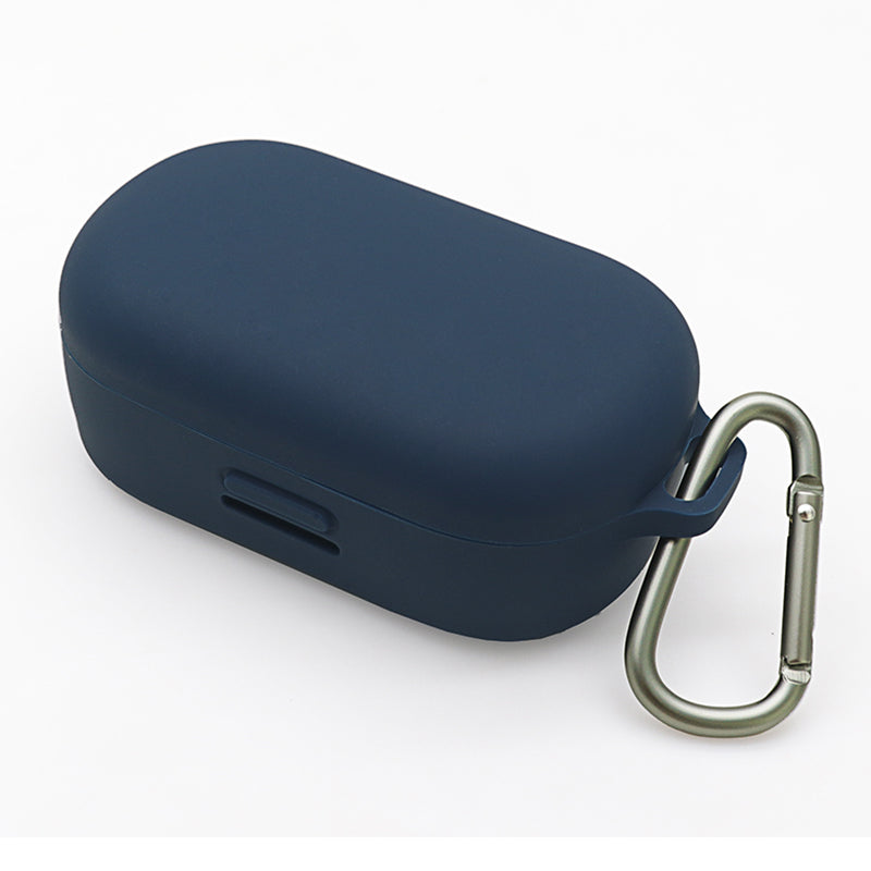 For Bose QuietComfort Earbuds Silicone Cover Bluetooth TWS Earphone Protective Sleeve Case with Anti-lost Buckle