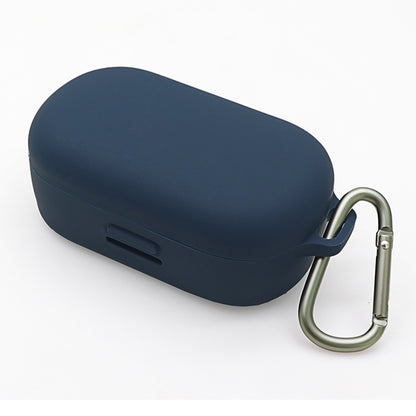 For Bose QuietComfort Earbuds Silicone Cover Bluetooth TWS Earphone Protective Sleeve Case with Anti-lost Buckle