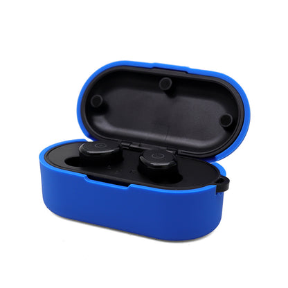 Earphone Case for TOZO T10, Bluetooth Earbuds Silicone Cover Charging Box Shell Protector with Anti-loss Buckle
