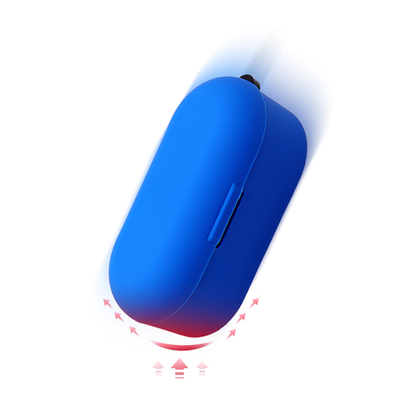 Earphone Case for TOZO T10, Bluetooth Earbuds Silicone Cover Charging Box Shell Protector with Anti-loss Buckle