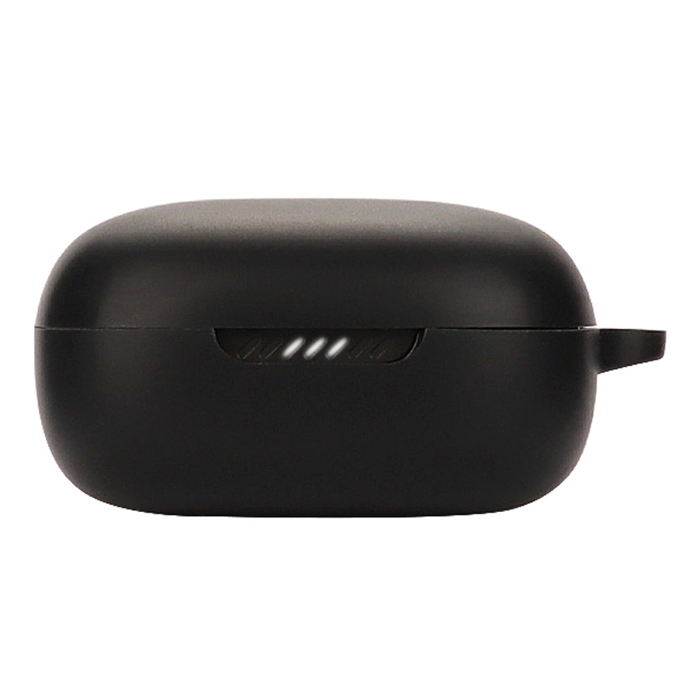 For JBL Live Free 2 TWS Earphone Soft Silicone Drop-proof Anti-scratch Earbuds Case Protective Cover with Buckle