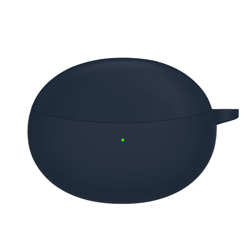 For OPPO Enco Air2 Pro Earbuds Silicone Case Earphone Organizer Protective Skin Sleeve with Carabiner