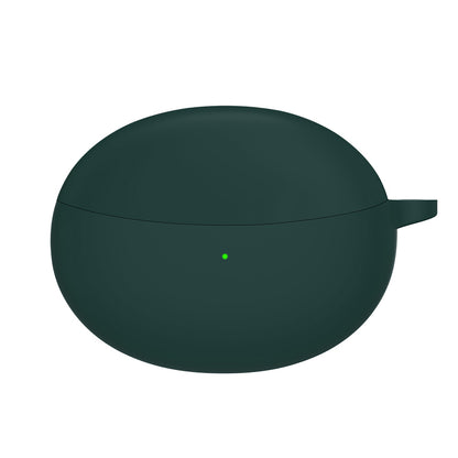 For OPPO Enco Air2 Pro Earbuds Silicone Case Earphone Organizer Protective Skin Sleeve with Carabiner