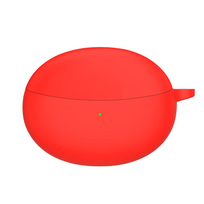 For OPPO Enco Air2 Pro Earbuds Silicone Case Earphone Organizer Protective Skin Sleeve with Carabiner