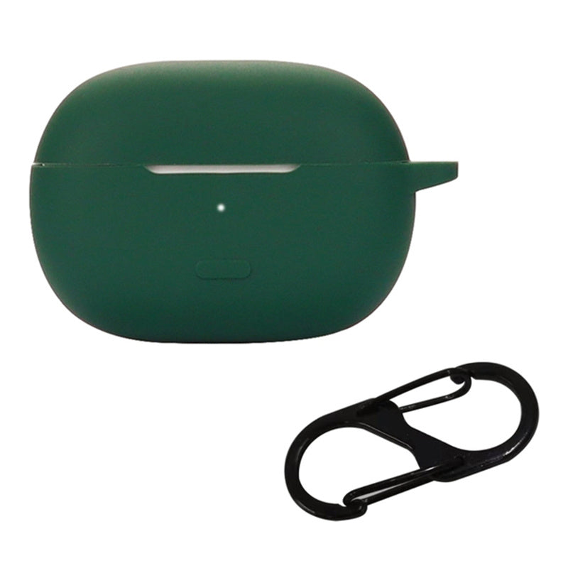 For Redmi Buds 4 Pro Earbuds Silicone Cover Bluetooth TWS Earphone Protective Sleeve Case with Anti-lost Buckle