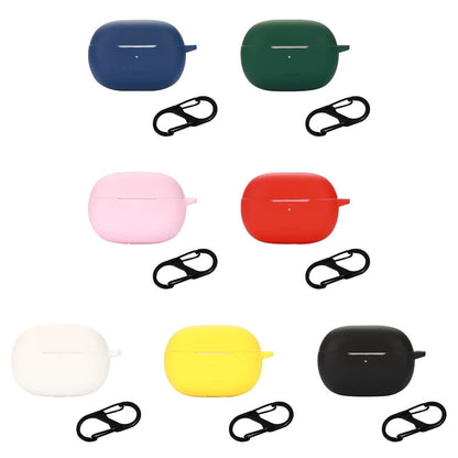 For Redmi Buds 4 Pro Earbuds Silicone Cover Bluetooth TWS Earphone Protective Sleeve Case with Anti-lost Buckle