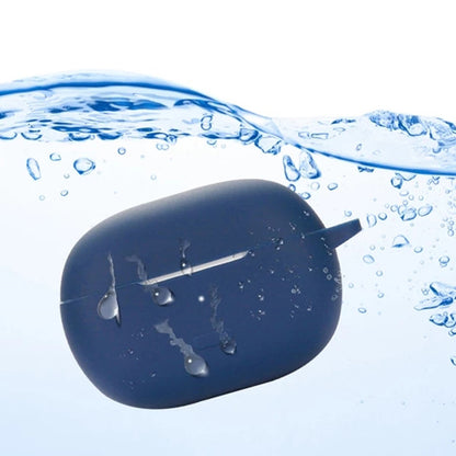 For Redmi Buds 4 Pro Earbuds Silicone Cover Bluetooth TWS Earphone Protective Sleeve Case with Anti-lost Buckle