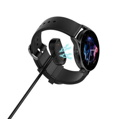 For Huami Amazfit GTR3 Pro/GTR3/GTS3/T-Rex 2 Smartwatch USB Charger Magnetic Absorption Charging Dock with Cable
