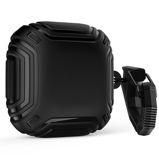 For Beats Fit Pro Charging Case Cover Anti-Drop Headset Protector Soft TPU Shockproof Case with Hook