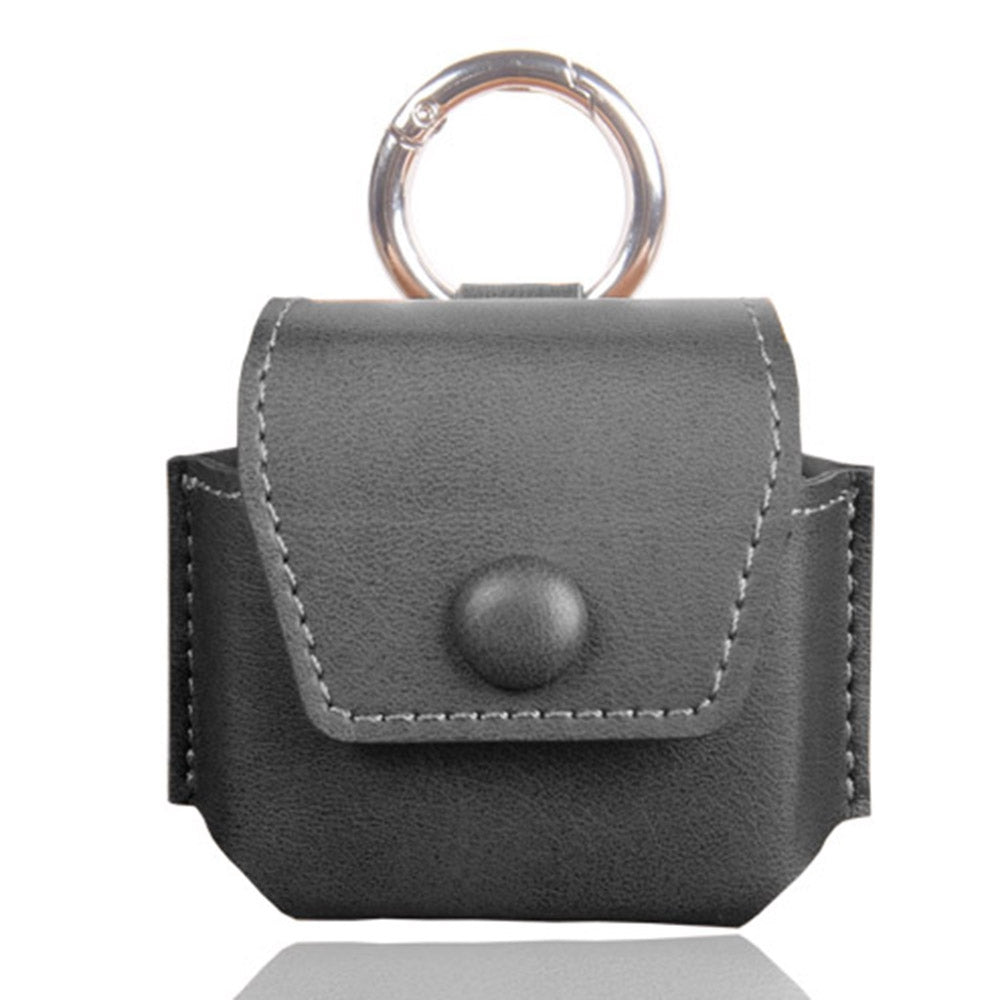 For Samsung Galaxy Buds2 / Buds Live / Buds Pro Bluetooth Earphone Crazy Horse Texture PU Leather Protective Bag Anti-scratch Anti-drop Cover