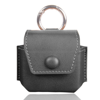 For Samsung Galaxy Buds2 / Buds Live / Buds Pro Bluetooth Earphone Crazy Horse Texture PU Leather Protective Bag Anti-scratch Anti-drop Cover