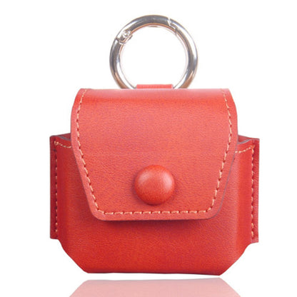 For Samsung Galaxy Buds2 / Buds Live / Buds Pro Bluetooth Earphone Crazy Horse Texture PU Leather Protective Bag Anti-scratch Anti-drop Cover