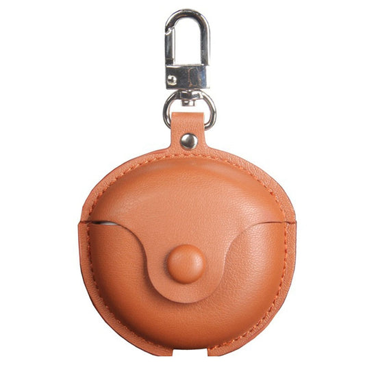 For Huawei FreeBuds 4 / 4E Lambskin Texture PU Leather Anti-drop Anti-scratch Case Bluetooth Earphone Protective Cover