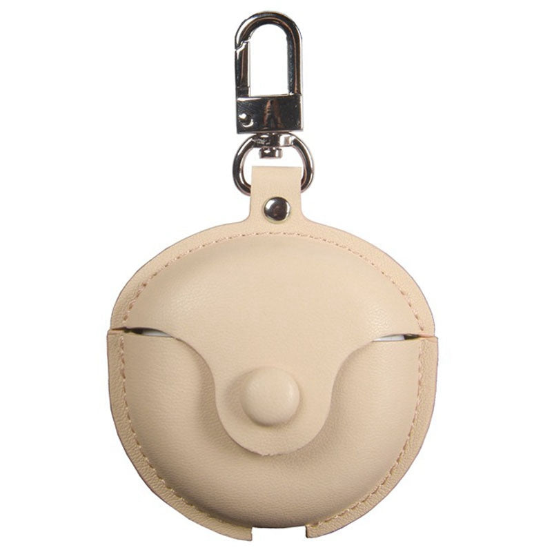 For Huawei FreeBuds 4 / 4E Lambskin Texture PU Leather Anti-drop Anti-scratch Case Bluetooth Earphone Protective Cover