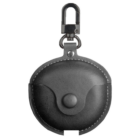For Huawei FreeBuds 4 / 4E Crazy Horse Texture PU Leather Protective Case Bluetooth Earphone Anti-drop Anti-lost Cover