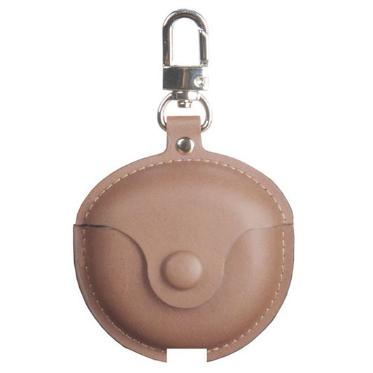 For Huawei FreeBuds 4 / 4E Crazy Horse Texture PU Leather Protective Case Bluetooth Earphone Anti-drop Anti-lost Cover