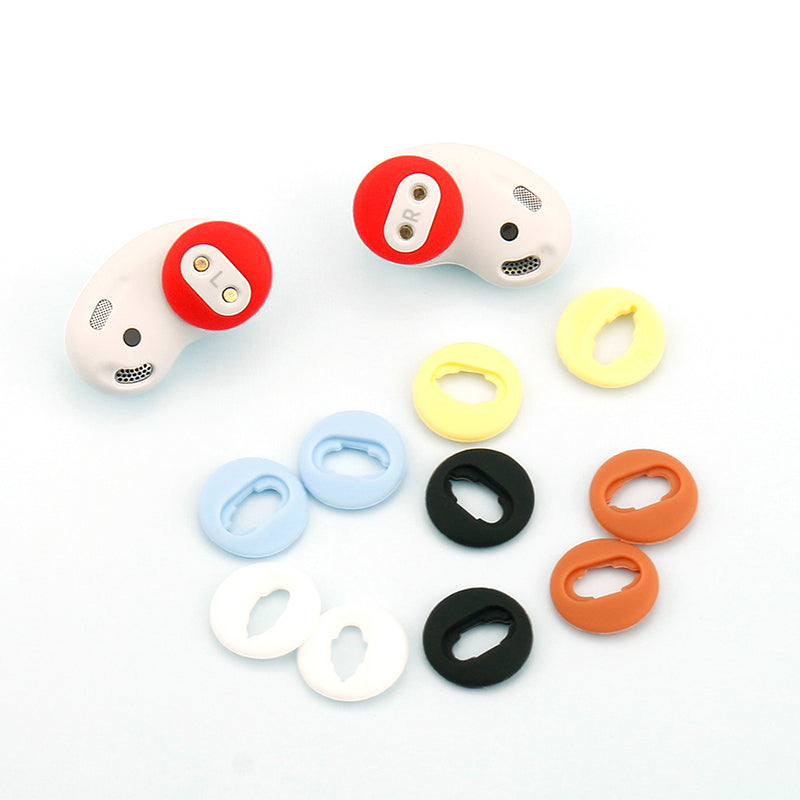 2 Pairs For Samsung Galaxy Buds Live Earphones Eartips Silicone Earmuffs In-ear Headphone Sleeve