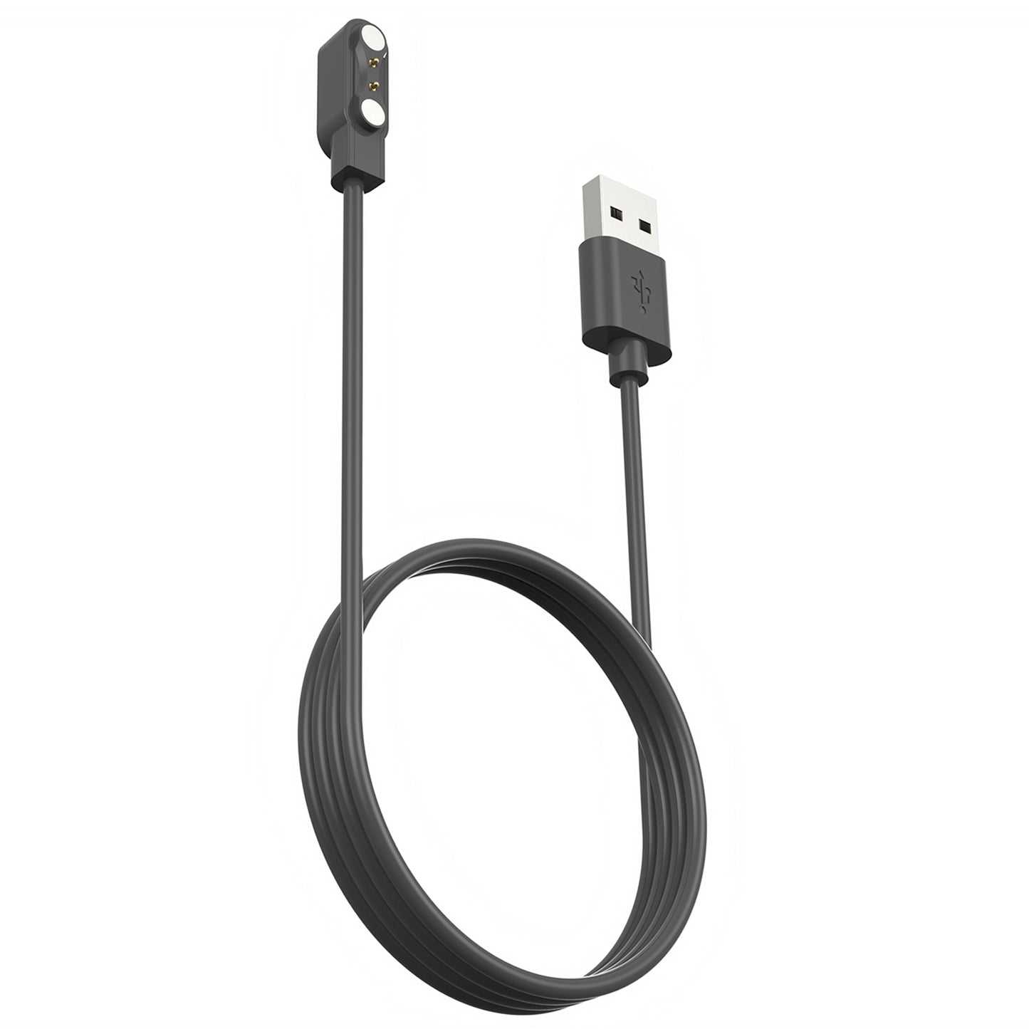 For Realme TechLife Dizo Watch R / DW2120 1m Smart Watch Charger USB Magnetic Charging Cable