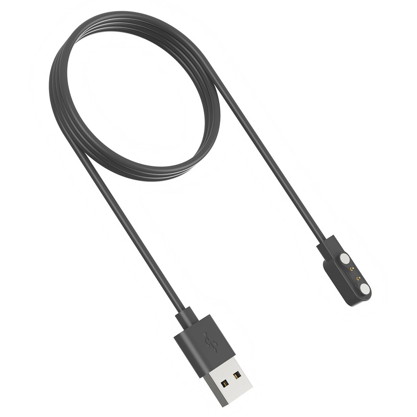For Realme TechLife Dizo Watch R / DW2120 1m Smart Watch Charger USB Magnetic Charging Cable