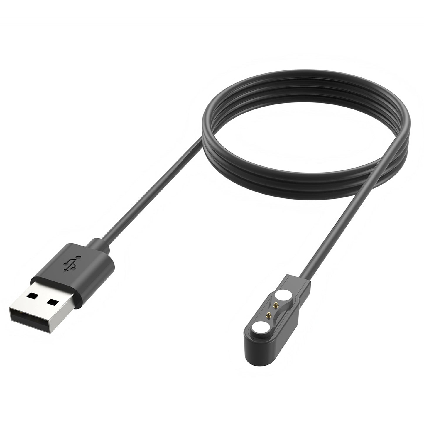 For Realme TechLife Dizo Watch R / DW2120 1m Smart Watch Charger USB Magnetic Charging Cable