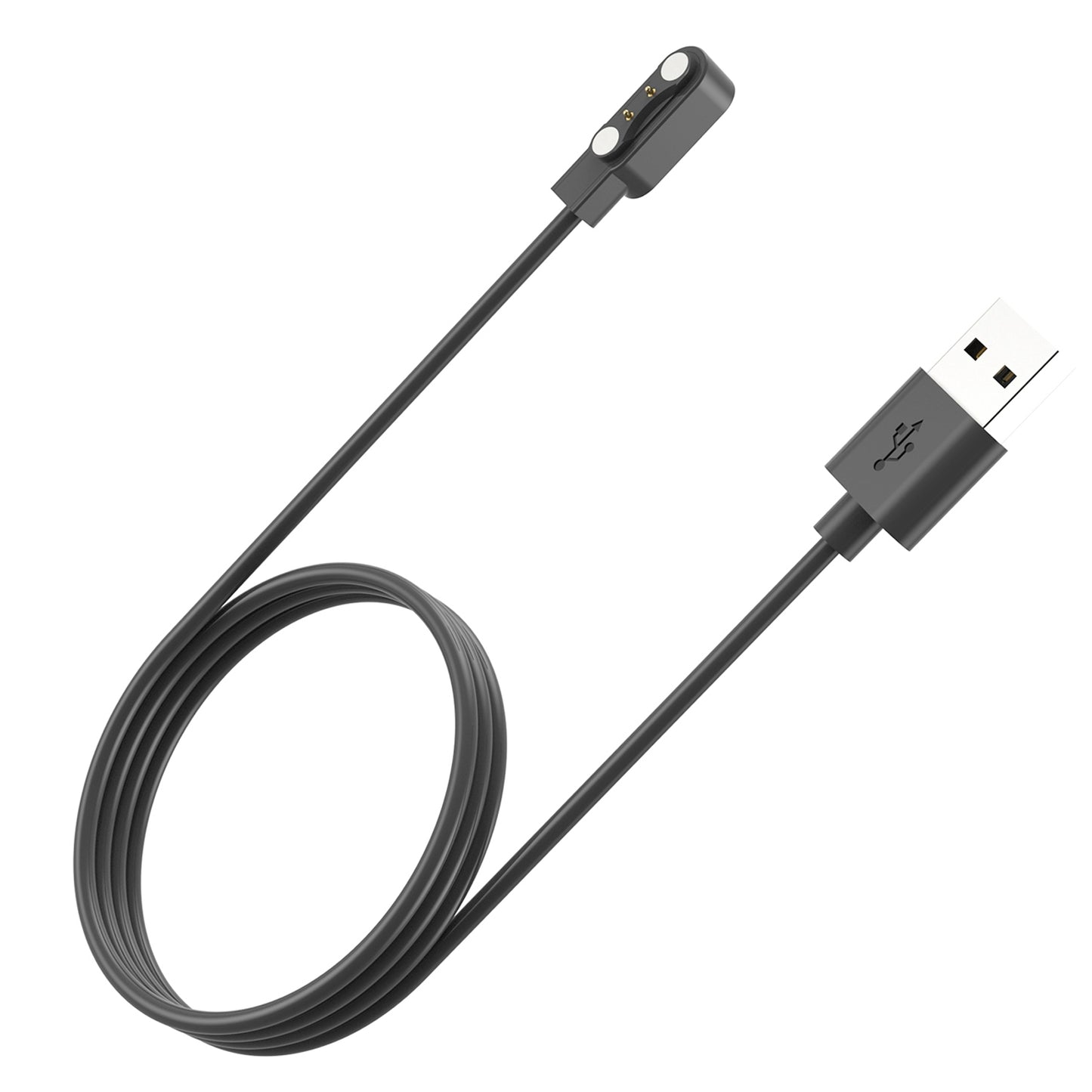 For Realme TechLife Dizo Watch R / DW2120 1m Smart Watch Charger USB Magnetic Charging Cable