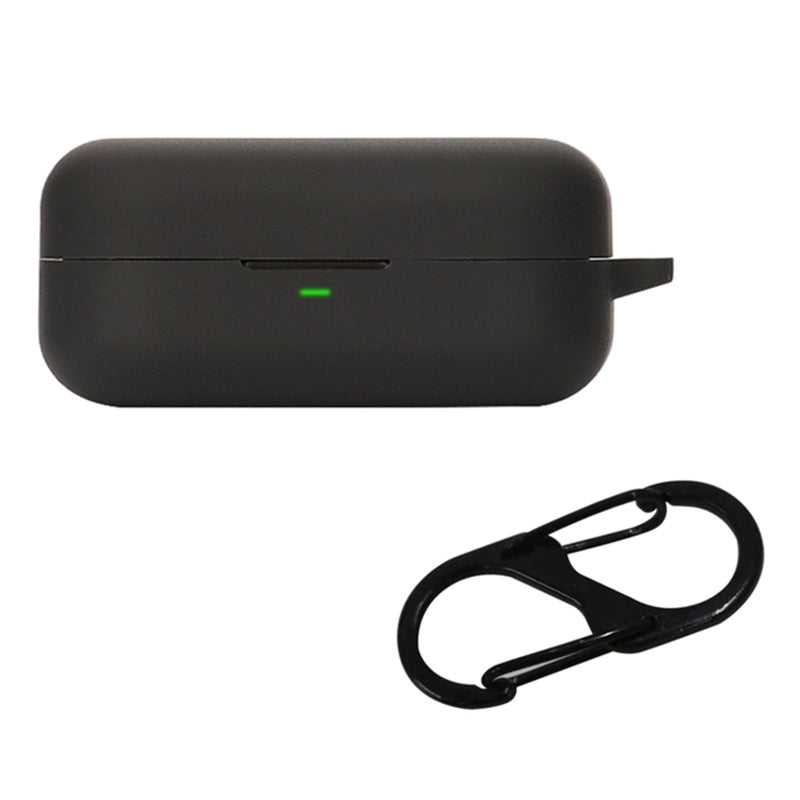 For B&amp;O Beoplay EX Bluetooth Earphone Anti-drop Silicone Cover Protective Case with Anti-lost Buckle