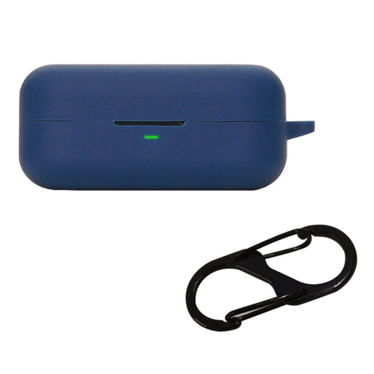 For B&O Beoplay EX Bluetooth Earphone Anti-drop Silicone Cover Protective Case with Anti-lost Buckle