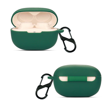 TWS Earphone Silicone Sleeve for SoundCore Life A3i, Soft Protection Cover Case with Anti-lost Buckle