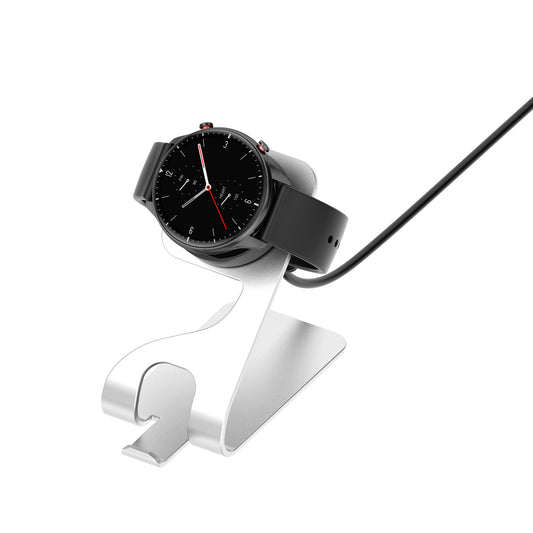 For Huami Amazfit Bip 3 / Amazfit GTR 2 Aluminum Alloy Bracket Watch Charger Charging Dock Stand