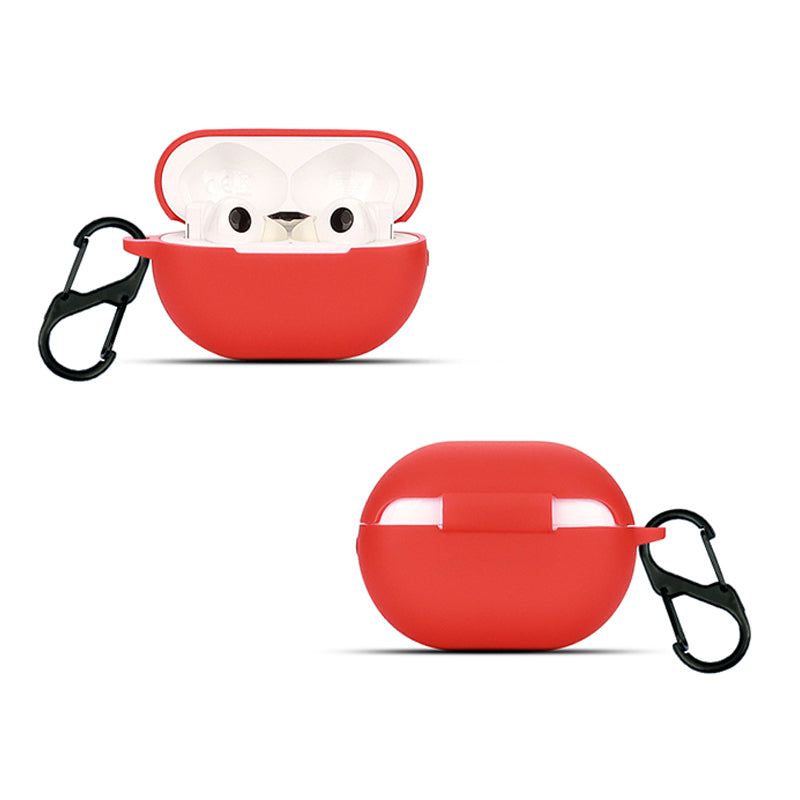 For Huawei FreeBuds Pro 2 Bluetooth Earphone Silicone Case Dust Plug Design Protective Cover with Anti-lost Buckle
