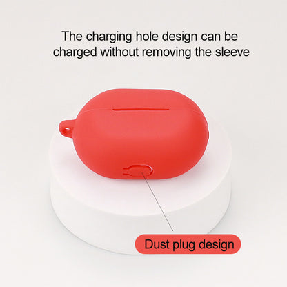 For Huawei FreeBuds Pro 2 Bluetooth Earphone Silicone Case Dust Plug Design Protective Cover with Anti-lost Buckle
