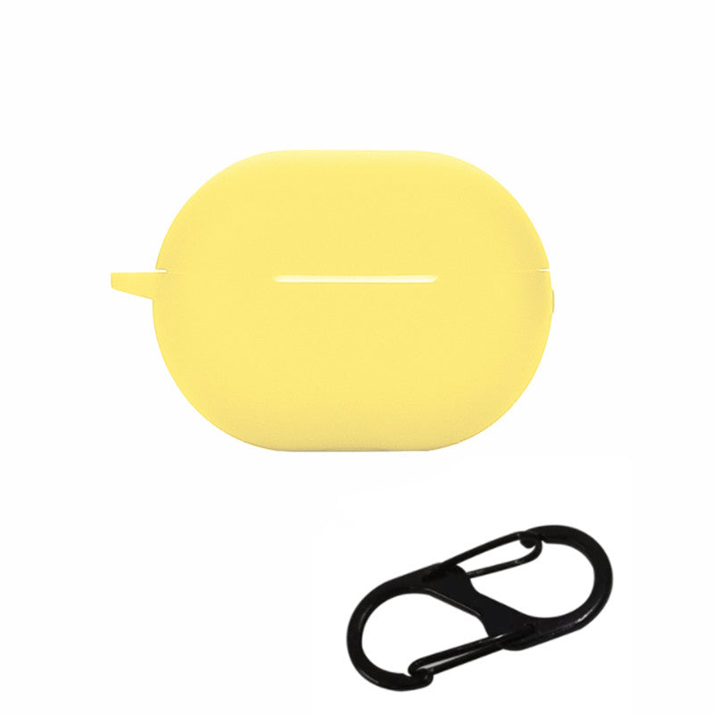 For Huawei FreeBuds Pro 2 Bluetooth Earphone Silicone Case Dust Plug Design Protective Cover with Anti-lost Buckle