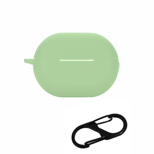 For Huawei FreeBuds Pro 2 Bluetooth Earphone Silicone Case Dust Plug Design Protective Cover with Anti-lost Buckle