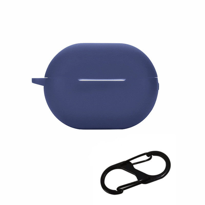 For Huawei FreeBuds Pro 2 Bluetooth Earphone Silicone Case Dust Plug Design Protective Cover with Anti-lost Buckle