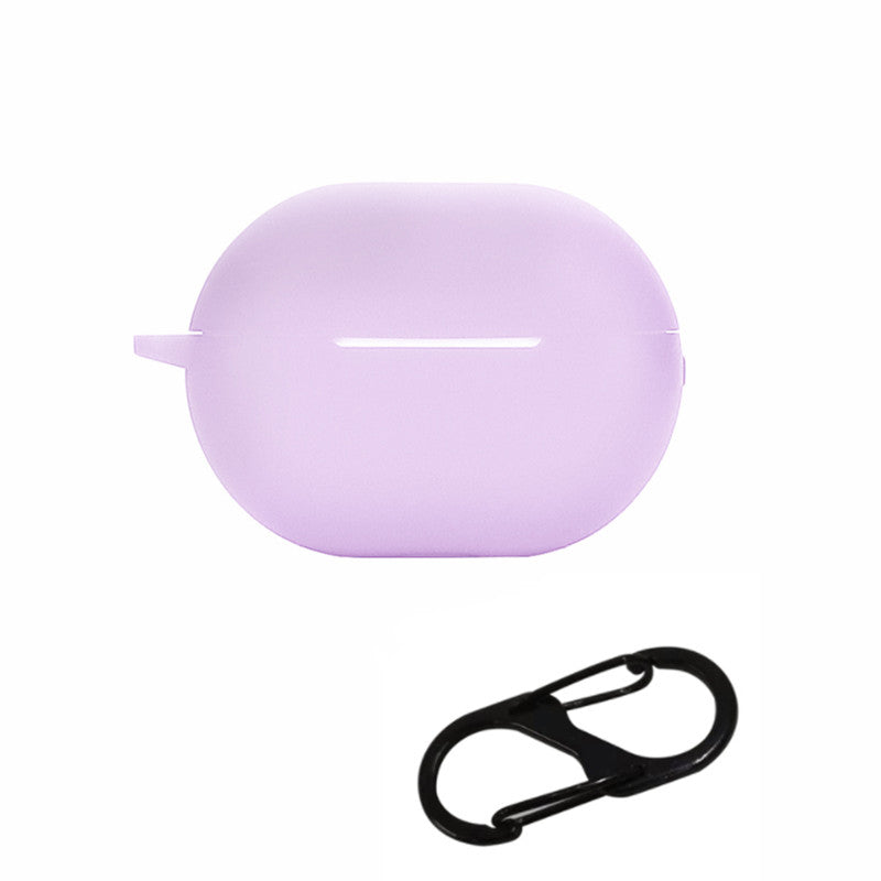For Huawei FreeBuds Pro 2 Bluetooth Earphone Silicone Case Dust Plug Design Protective Cover with Anti-lost Buckle