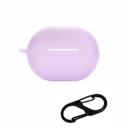 For Huawei FreeBuds Pro 2 Bluetooth Earphone Silicone Case Dust Plug Design Protective Cover with Anti-lost Buckle