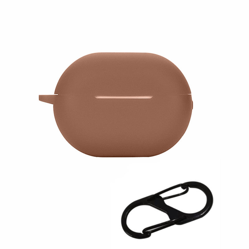 For Huawei FreeBuds Pro 2 Bluetooth Earphone Silicone Case Dust Plug Design Protective Cover with Anti-lost Buckle