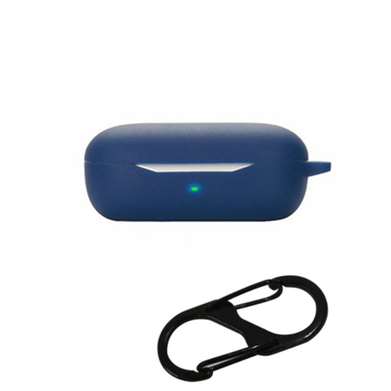 Drop Protection Case for Huawei FreeBuds SE Earphone Charging Box, Silicone Soft Cover with Carrying Buckle