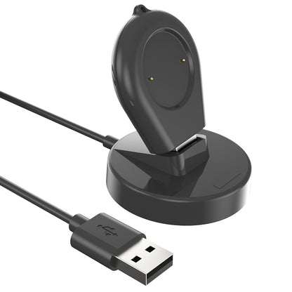 For Huami Amazfit GTR 4 Water-drop Shape Smart Watch Charger USB Cable Charging Stand with Phone Holder Function