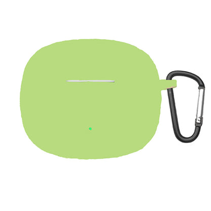 For Honor Moecen Earbuds X3 TWS Bluetooth Earphone Anti-drop Case Silicone Protective Cover with Anti-lost Buckle