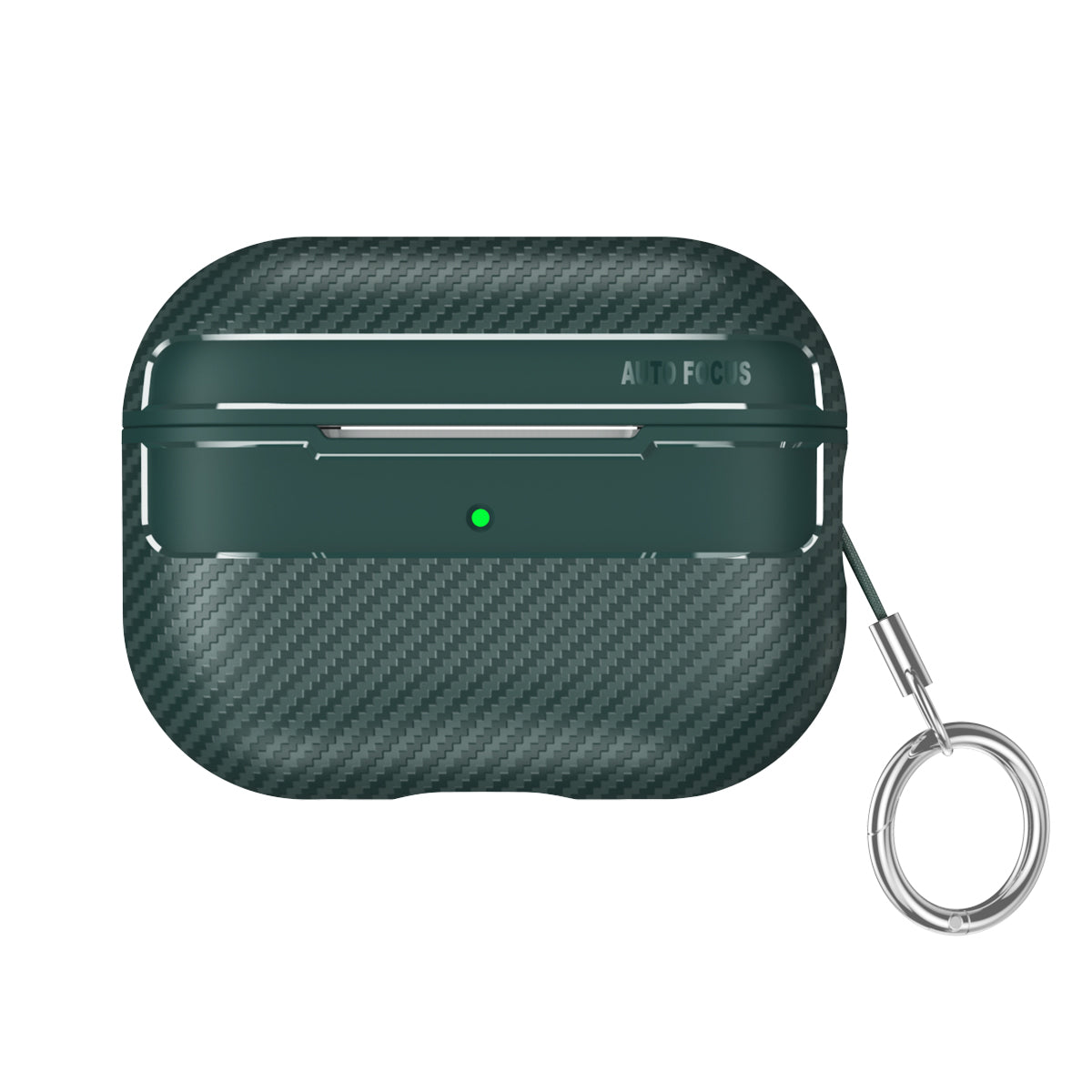 For AirPods Pro 2 TPU Anti-scratch Anti-drop Cover Carbon Fiber Texture Bluetooth Earphone Protective Sleeve