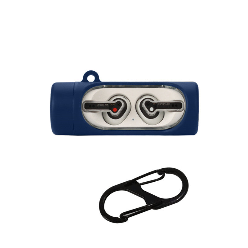 For Nothing Ear Stick Silicone Earphone Case Bluetooth Earbud Anti-drop Protective Cover with Anti-loss Buckle