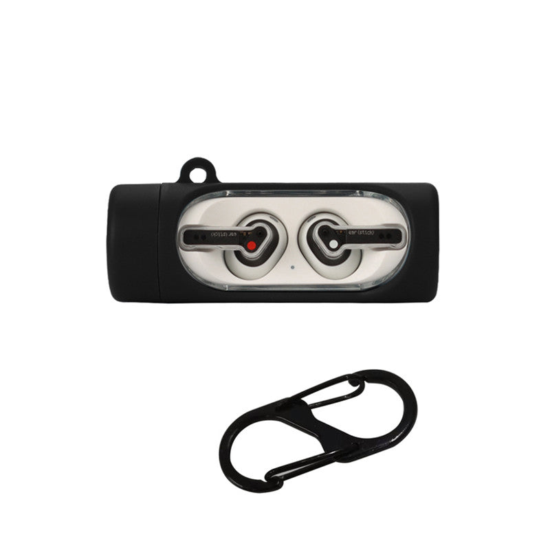 For Nothing Ear Stick Silicone Earphone Case Bluetooth Earbud Anti-drop Protective Cover with Anti-loss Buckle