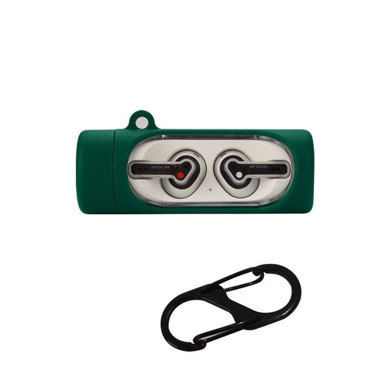 For Nothing Ear Stick Silicone Earphone Case Bluetooth Earbud Anti-drop Protective Cover with Anti-loss Buckle