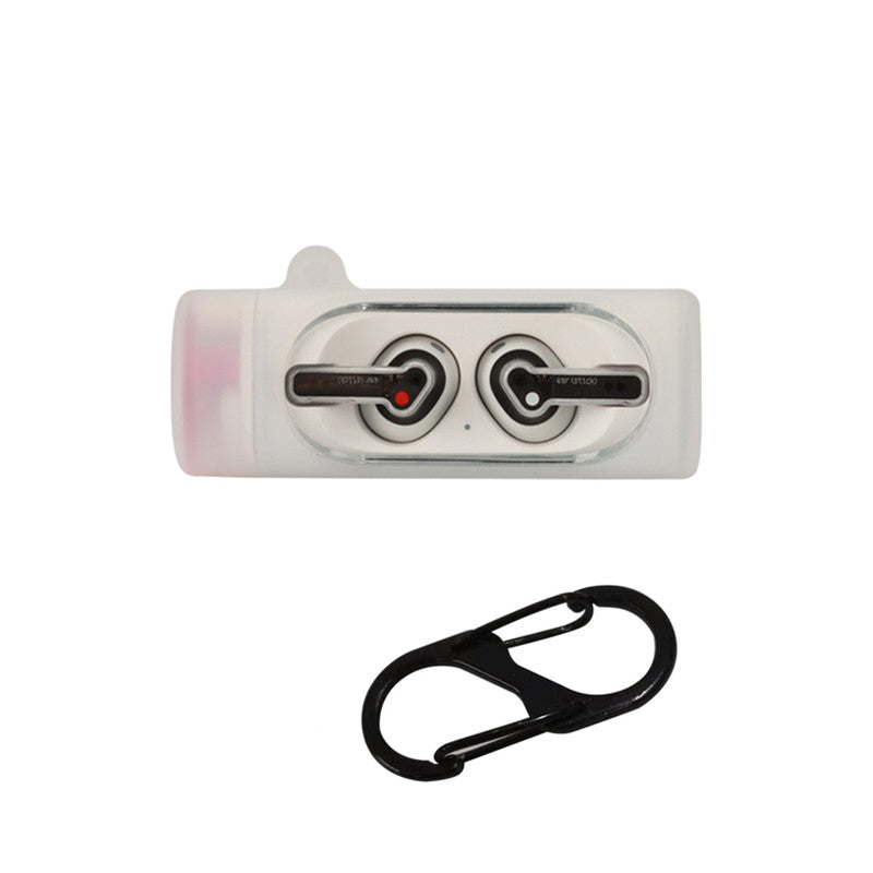 For Nothing Ear Stick Silicone Earphone Case Bluetooth Earbud Anti-drop Protective Cover with Anti-loss Buckle