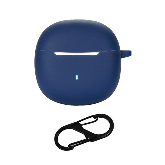 For iKF Find Air 5 Bluetooth Earphone Drop-proof Cover Soft Silicone Protective Sleeve with Anti-lost Buckle