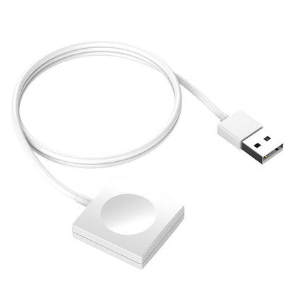 JJT-981 For Apple Watch Series 1 / 2 / 3 42mm 38mm  /  Series 4 / 5 / 6 40mm 44mm  /  Series 7 41mm 45mm Wireless Smart Watch Charger Pad Magnetic Absorption Charging Dock with USB Cable