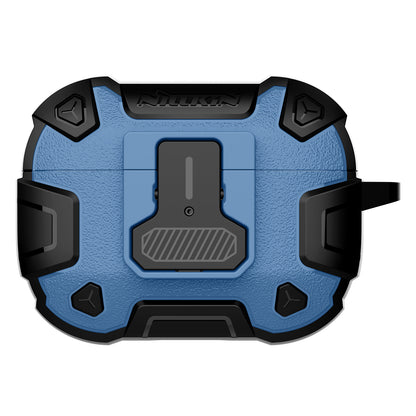 NILLKIN For Apple AirPods Pro 2 Earphone Case Shock-Absorbing Protective PC+TPU Security Lock Cover