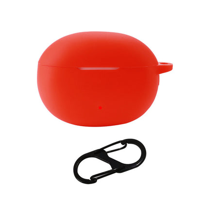 For Honor Earbuds 3i Bluetooth Earphone Silicone Case Earbud Charging Box Anti-drop Cover with Anti-loss Buckle
